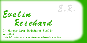 evelin reichard business card